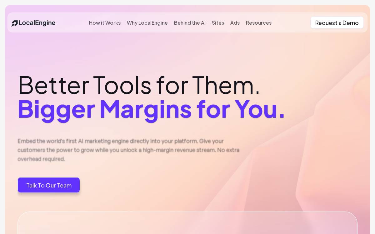 Agencyengine website preview