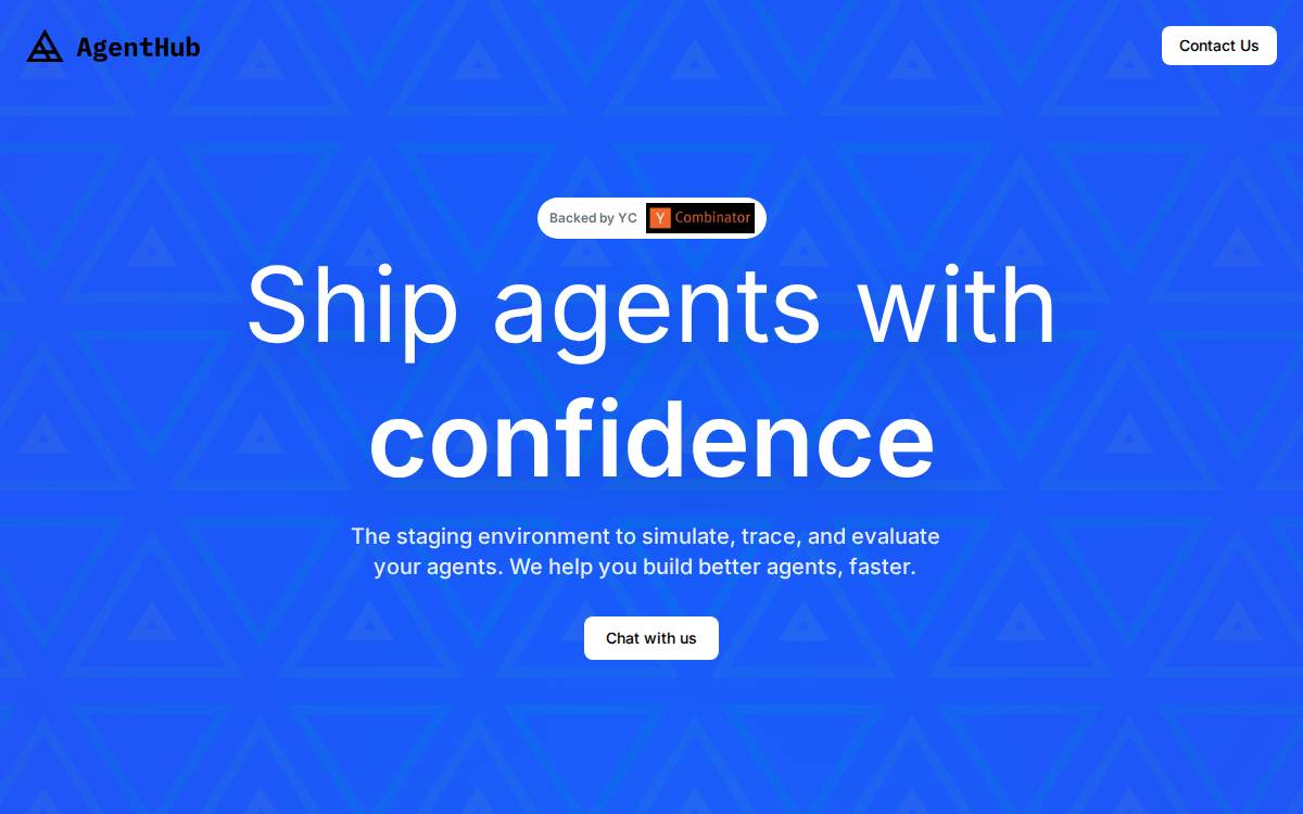 Agenthublabs website preview