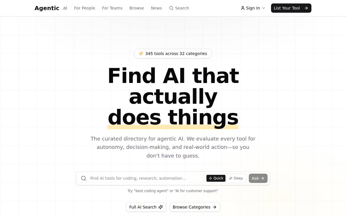 Agentic website preview