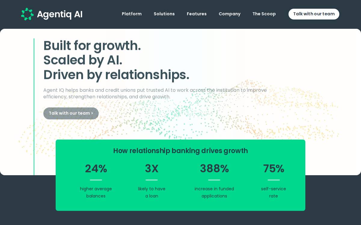 Agentiq website preview