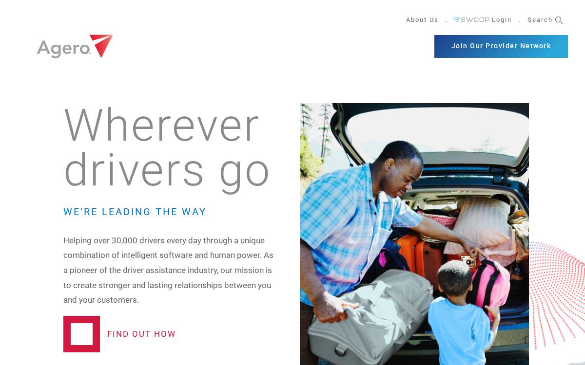Agero website preview