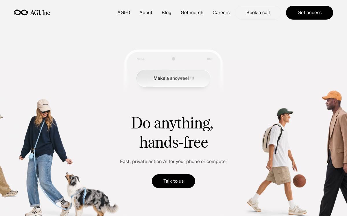 AGI Inc website preview