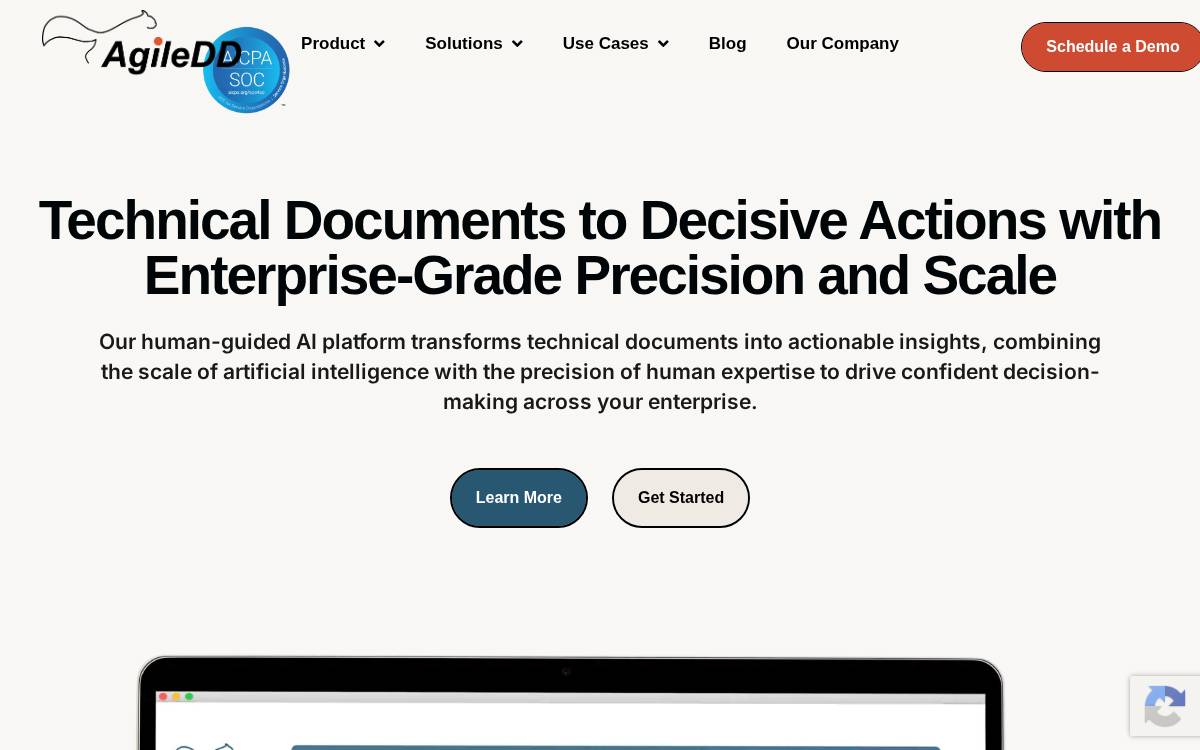 Agiledd website preview