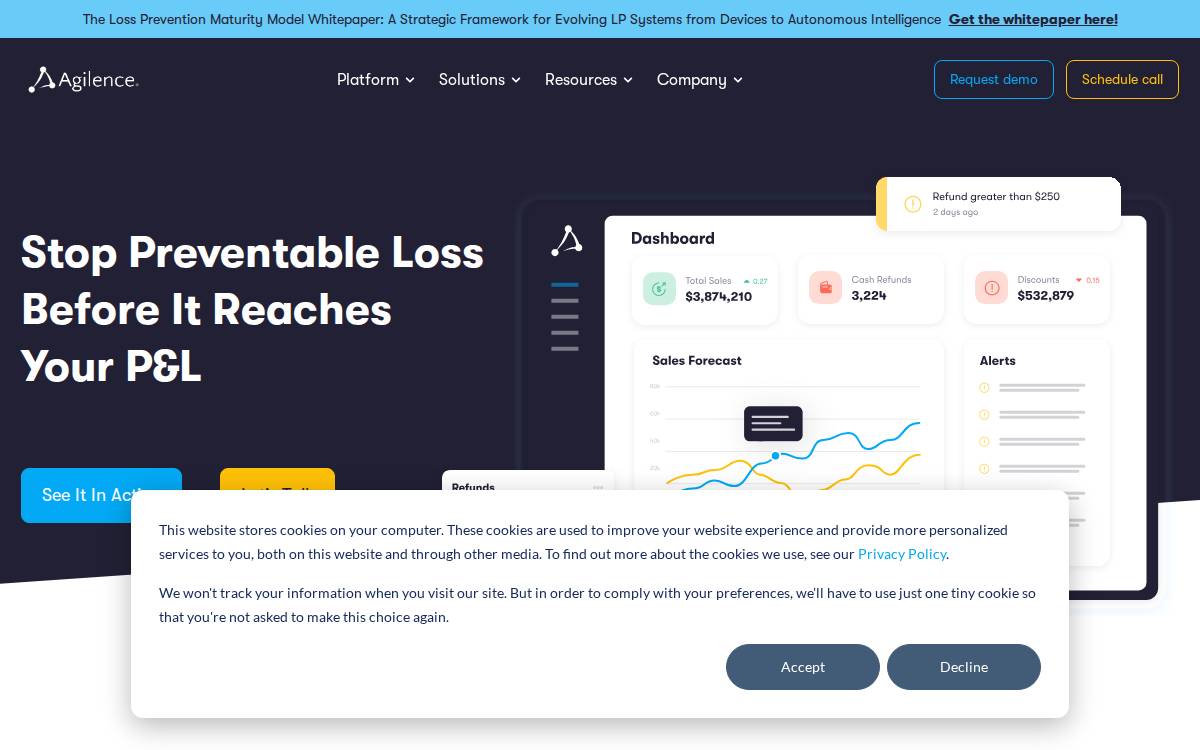 Agilenceinc website preview
