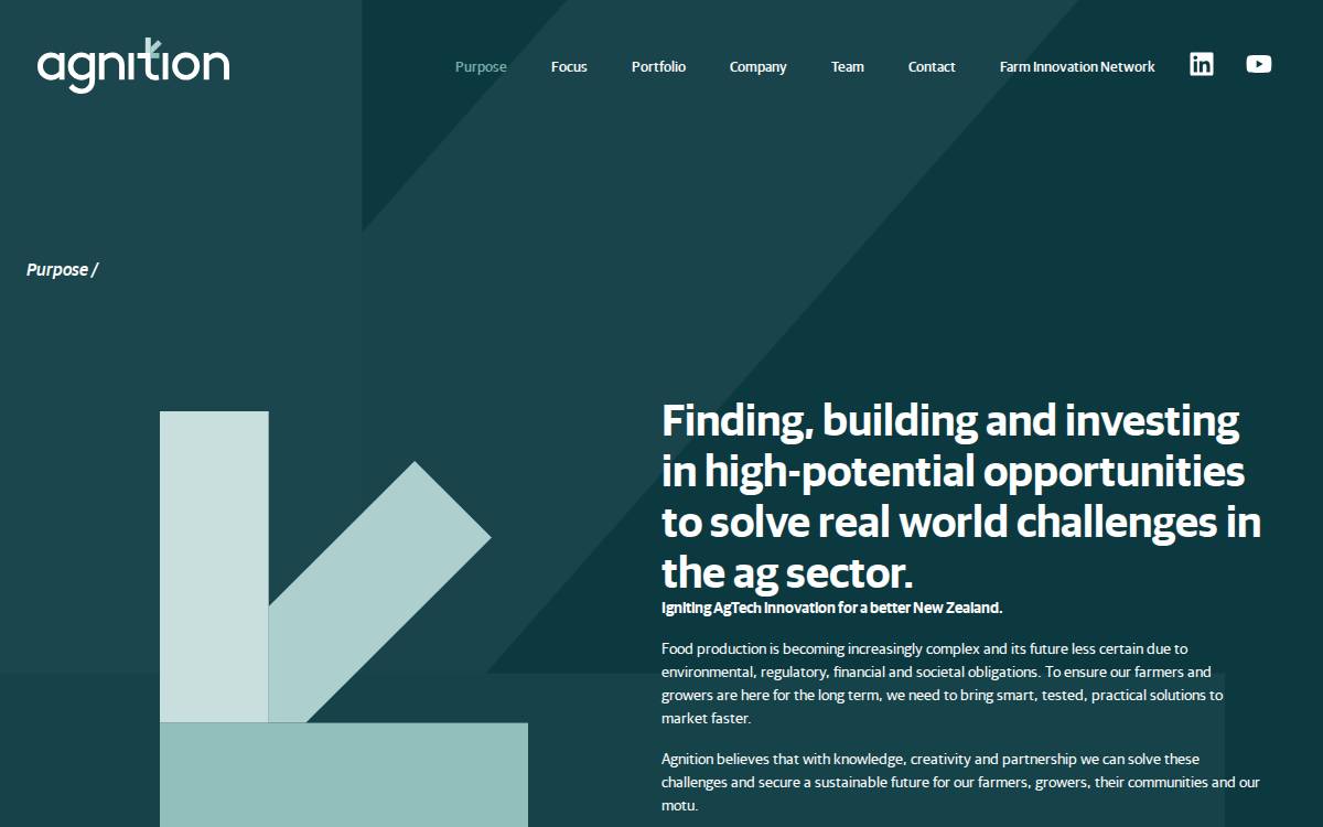 Agnition Ventures website preview