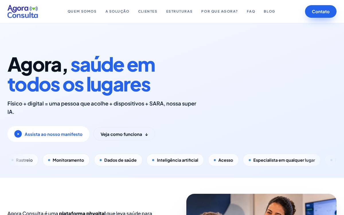 Agoraconsulta website preview