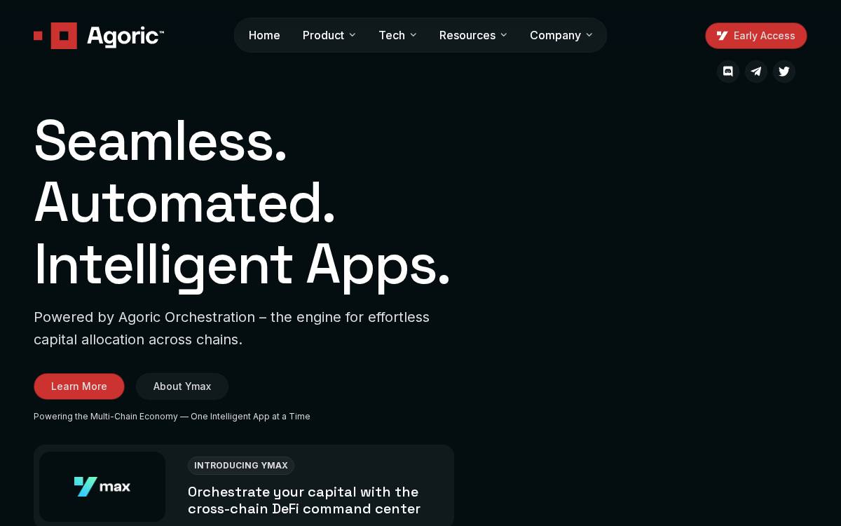 Agoric website preview