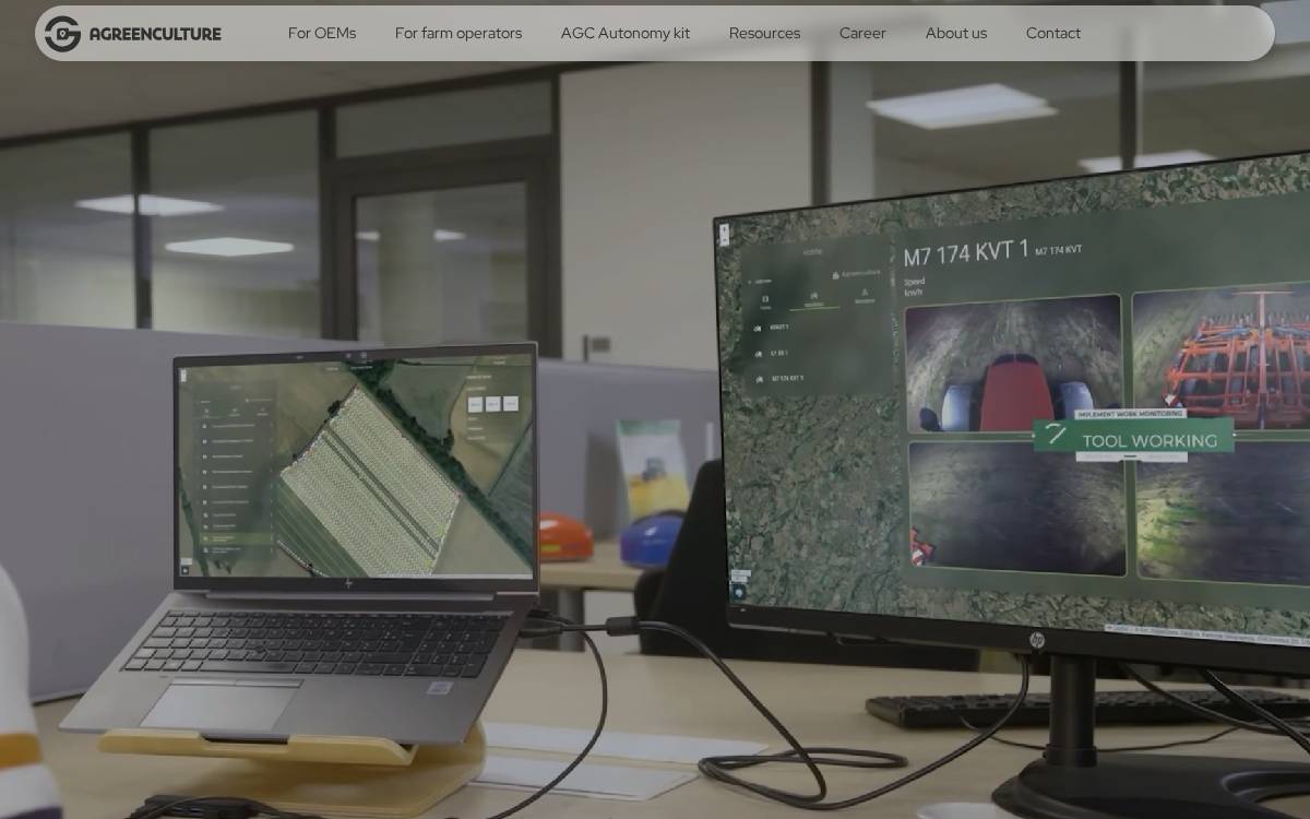 Agreenculture website preview
