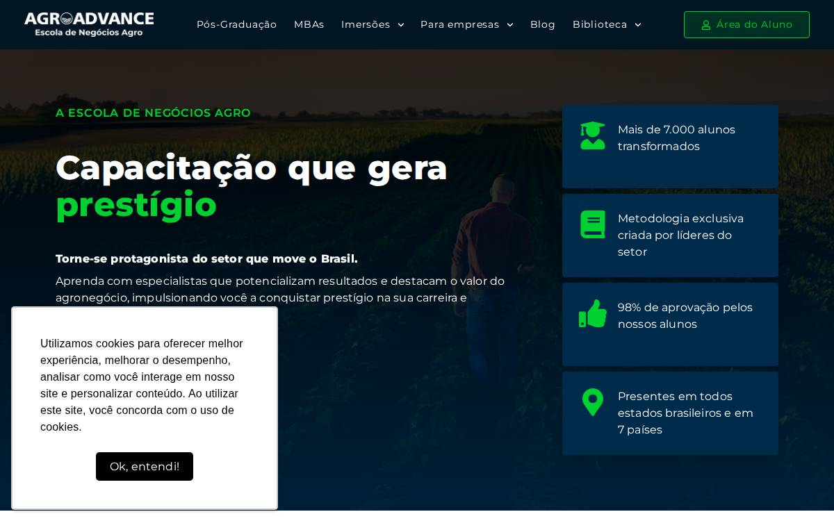 Agroadvance website preview