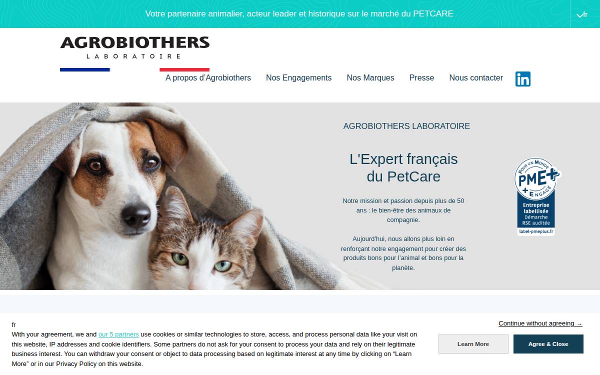 AgroBiothers website preview