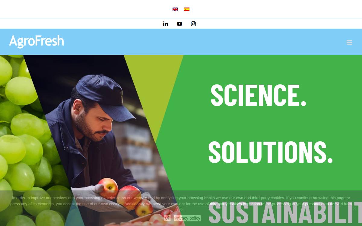 AgroFresh website preview