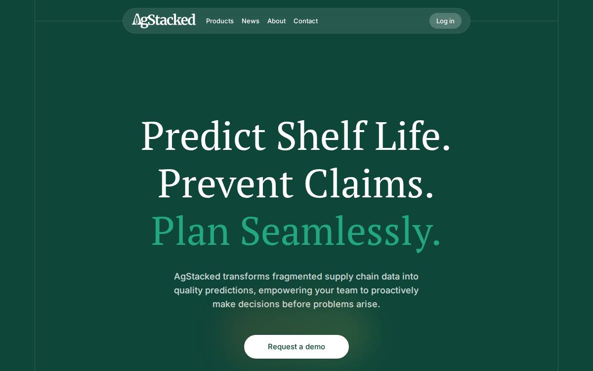Agstacked website preview
