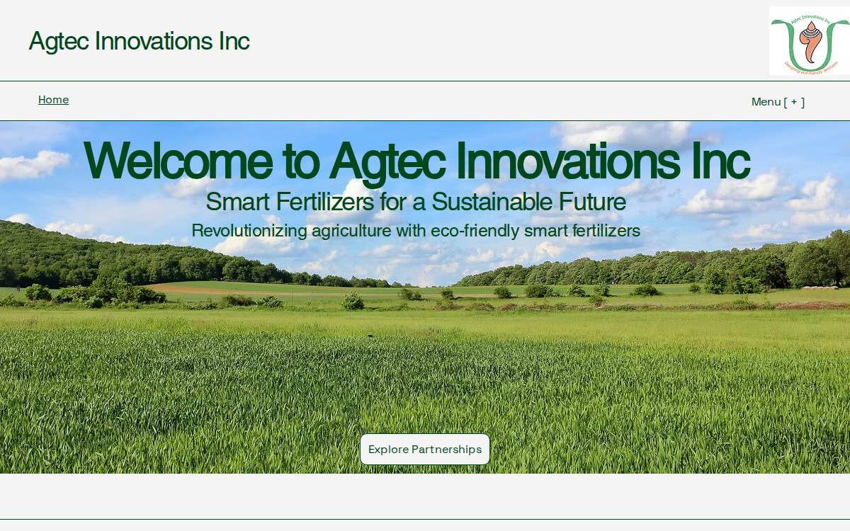 AGTEC INNOVATIONS, INC. website preview