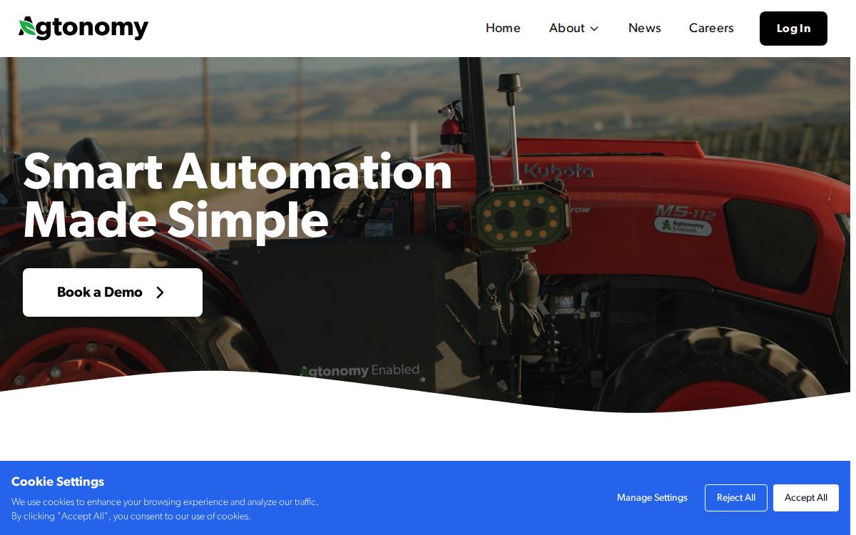 Agtonomy website preview
