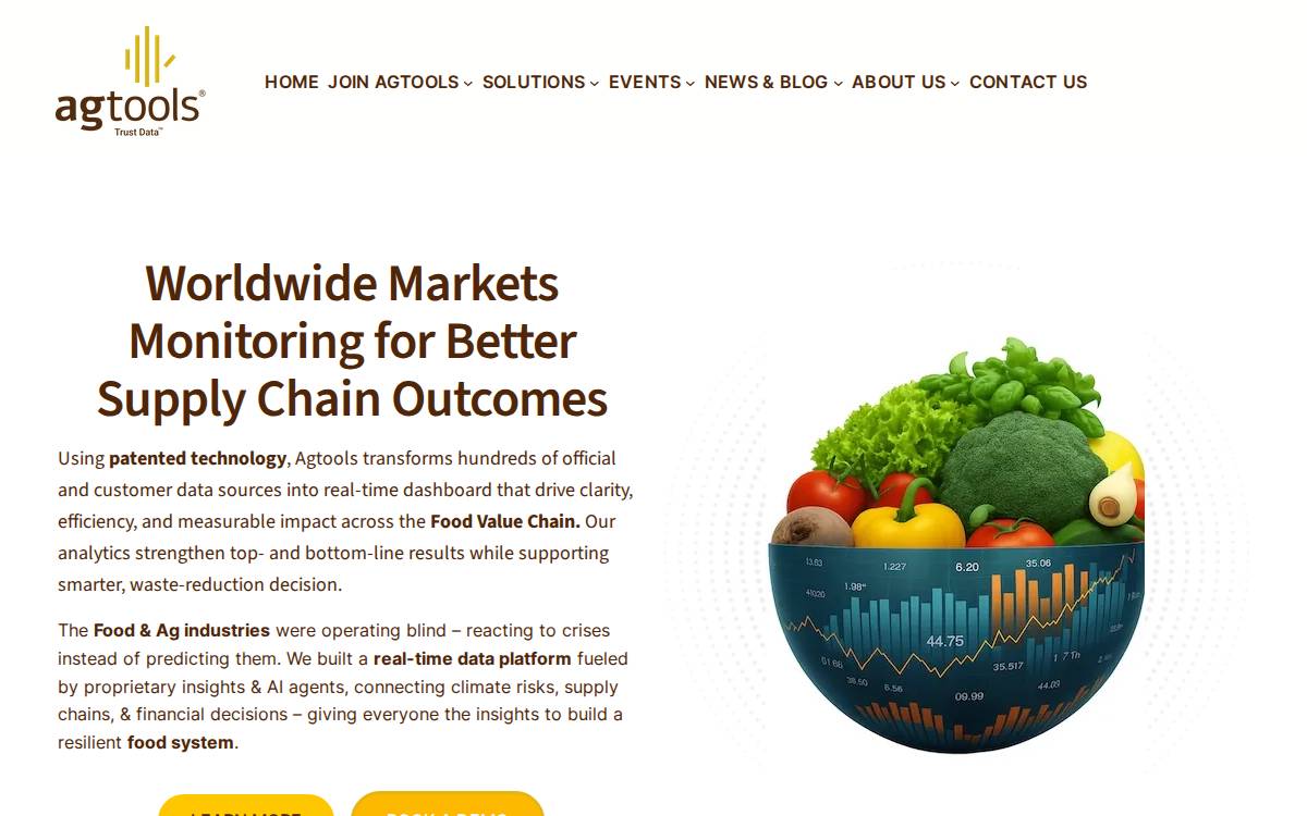 AGTools website preview