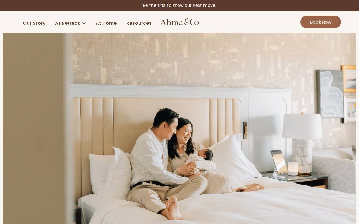 Ahma & Co website preview