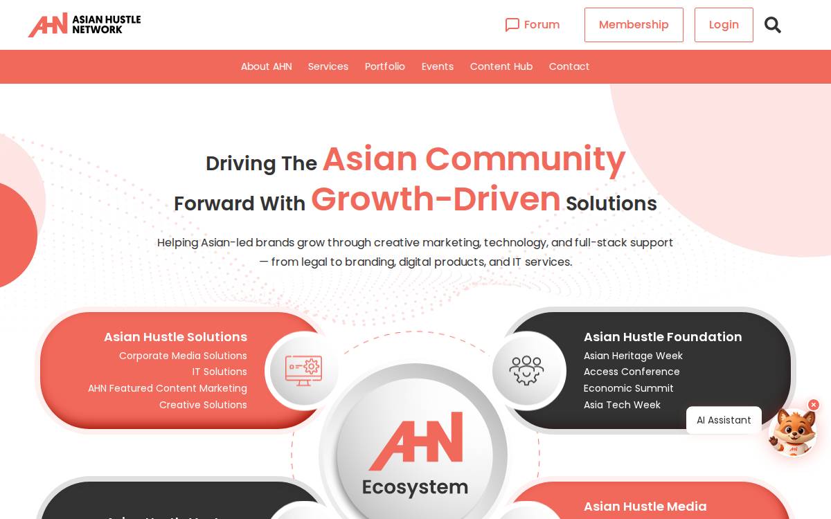 Ahnmedia website preview