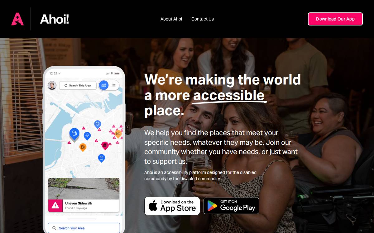 Ahoi website preview