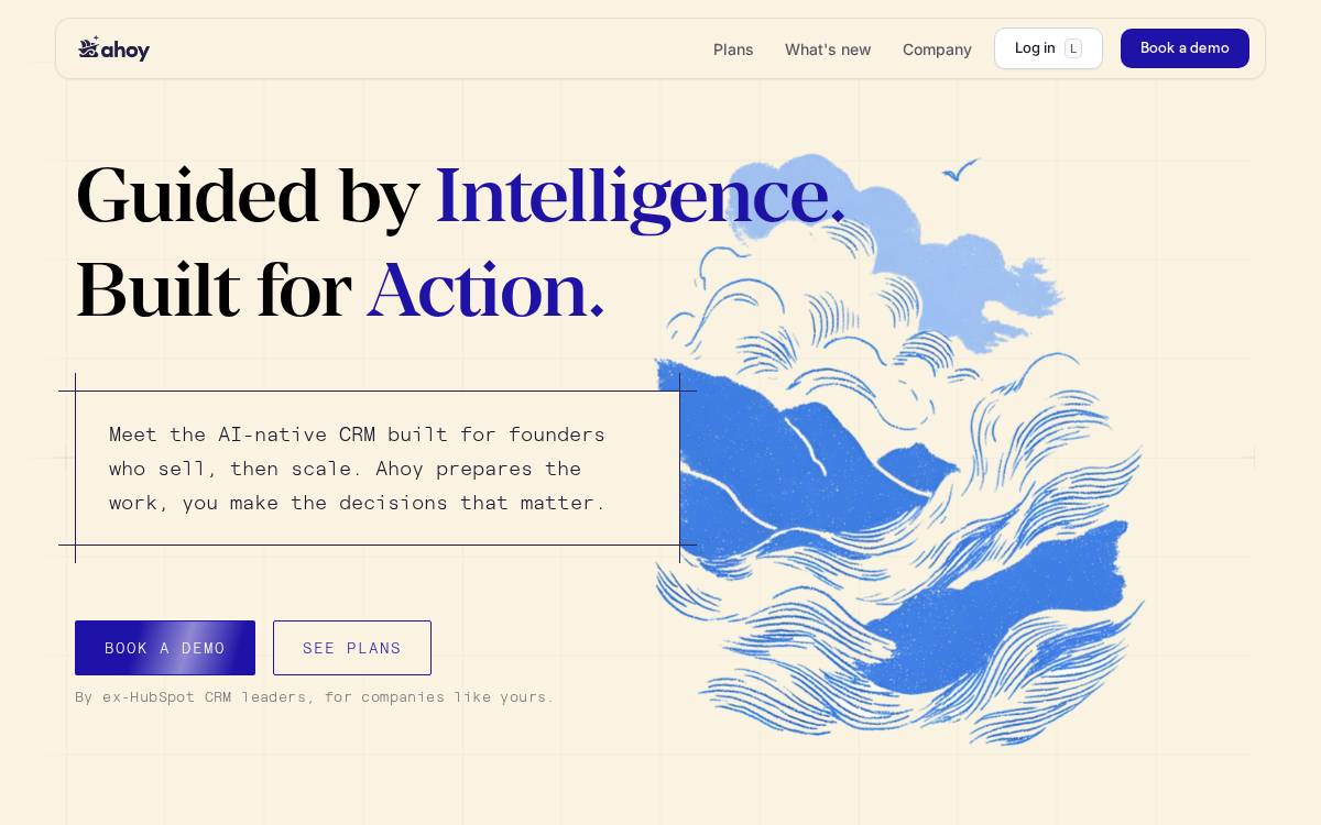 Ahoy website preview