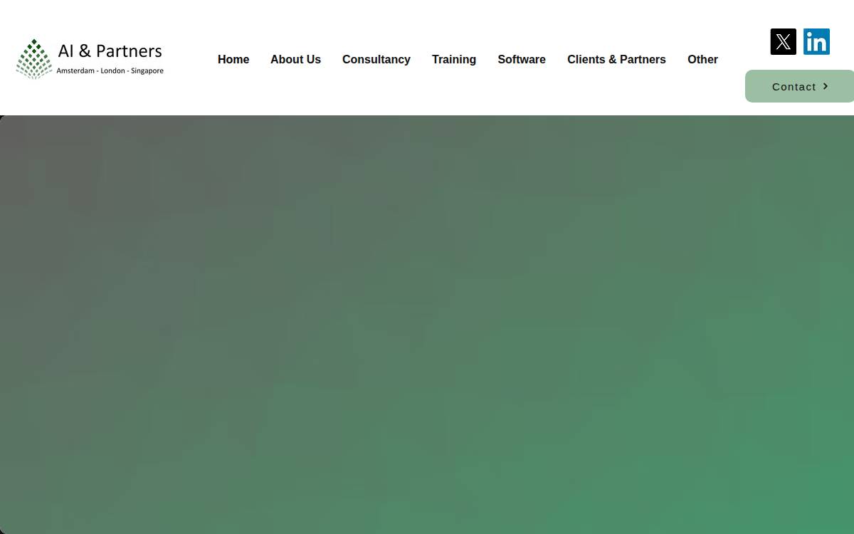 Ai And Partners website preview