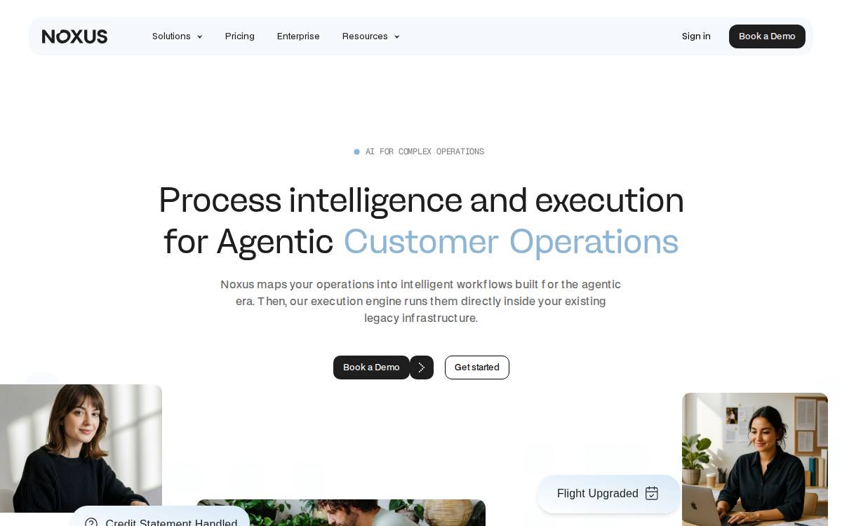 AI for workflows automation website preview
