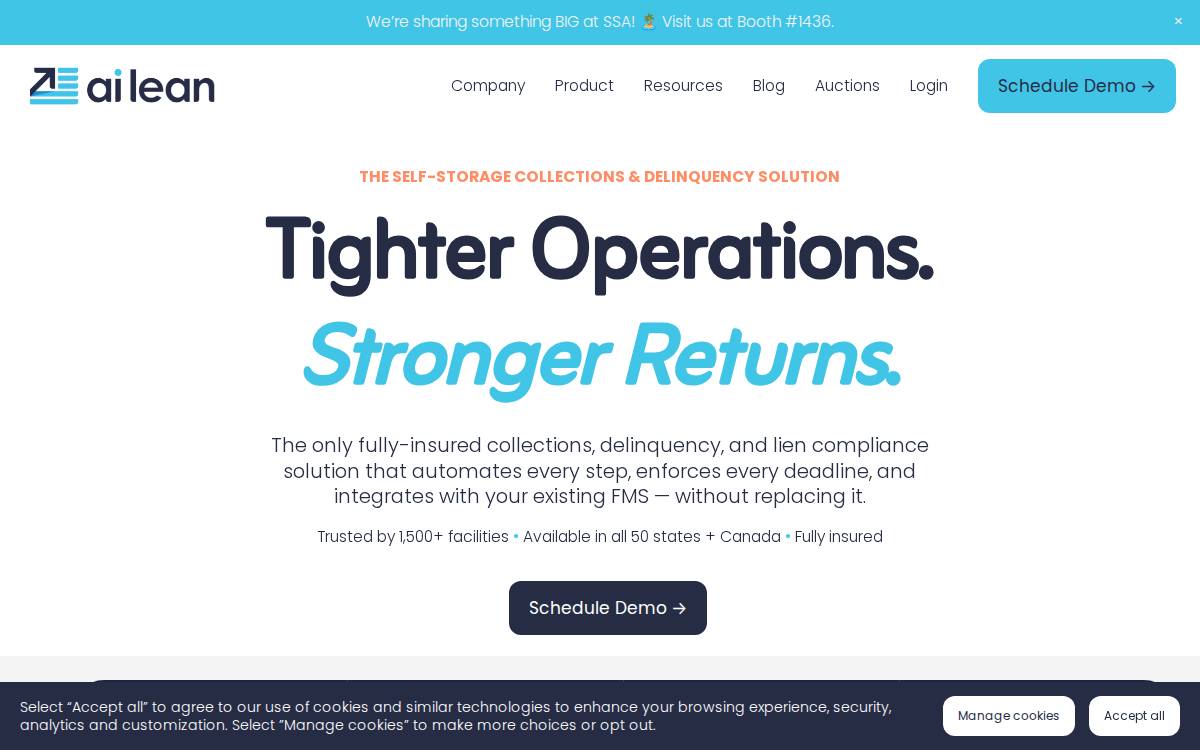 Ai Lean website preview