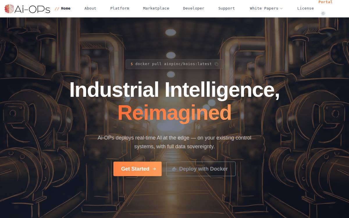 Ai-OPs website preview