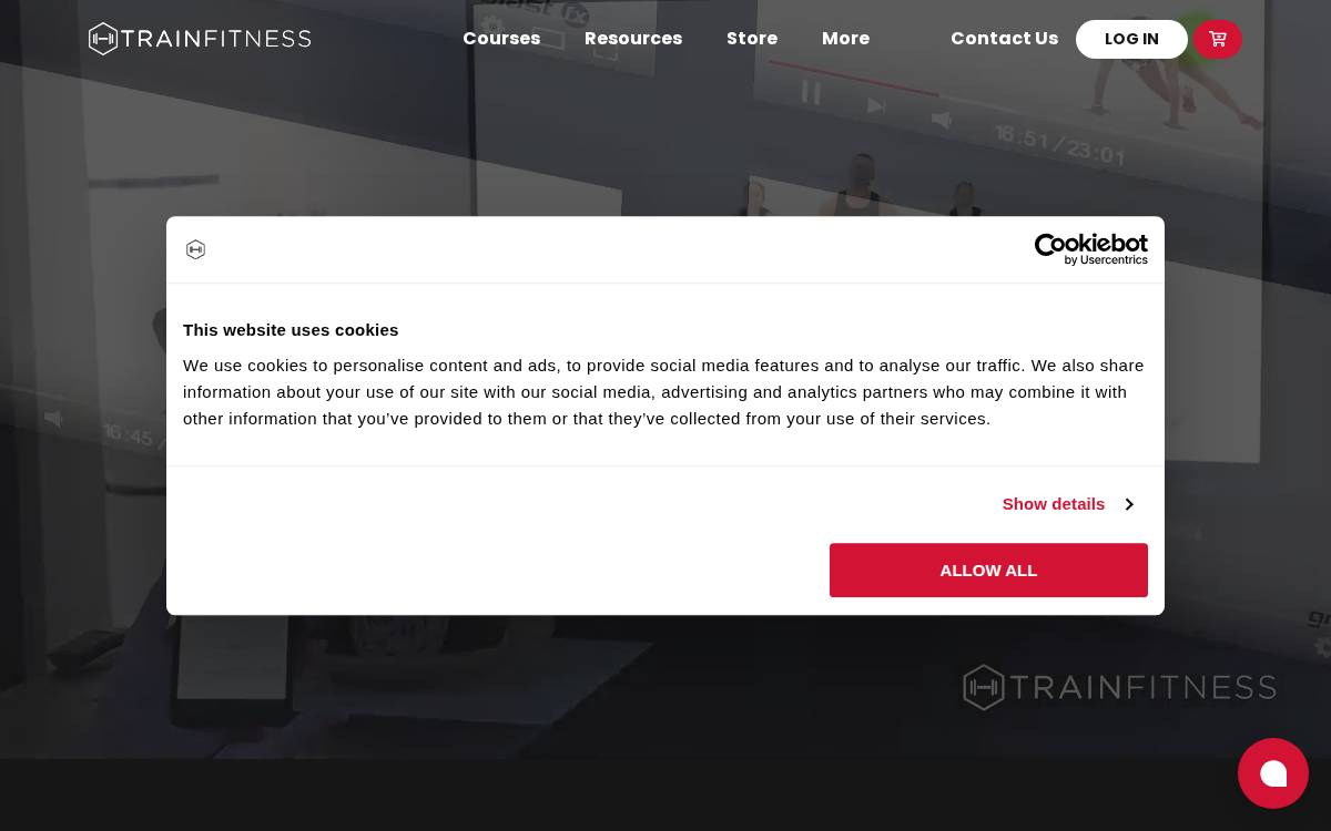 AI Personal Trainer website preview
