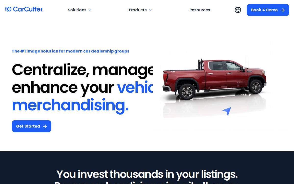 AI-powered photography diffuse.ly (External) website preview