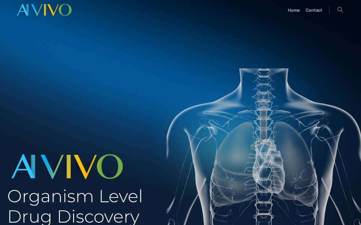 AI VIVO website preview