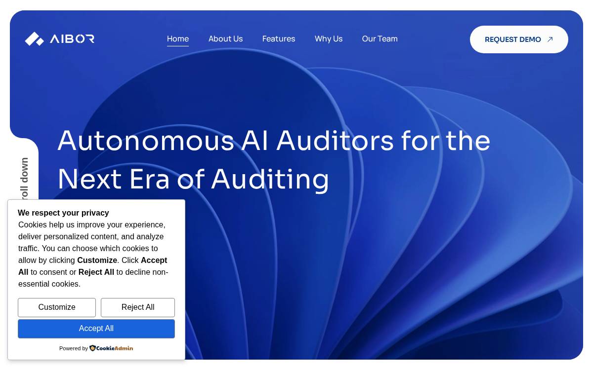 AIBOR website preview