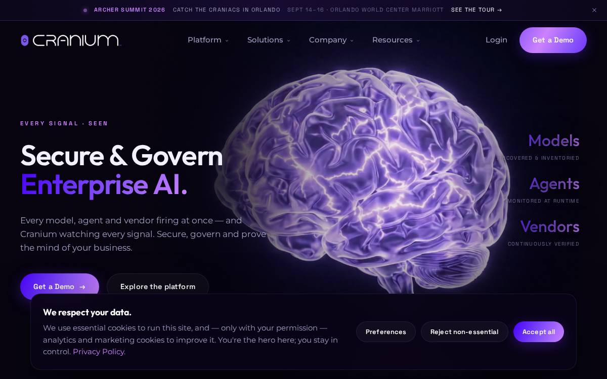 Aiceberg website preview
