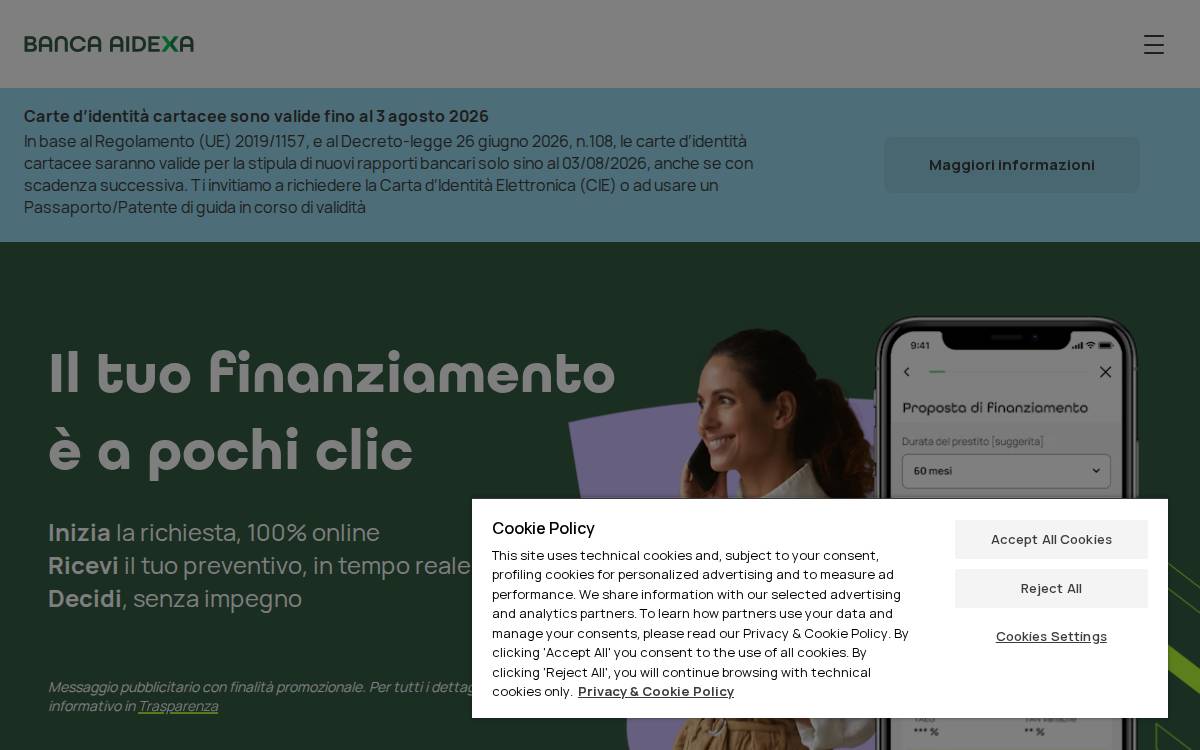 AideXa website preview