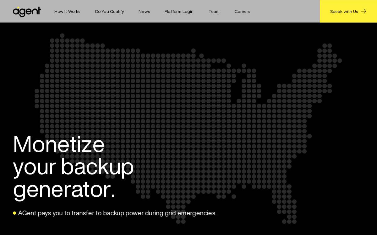 Aigent website preview