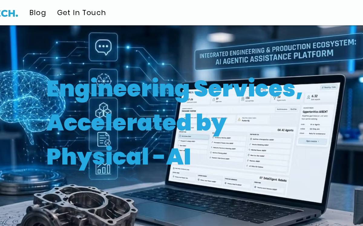 Aigent Tech website preview