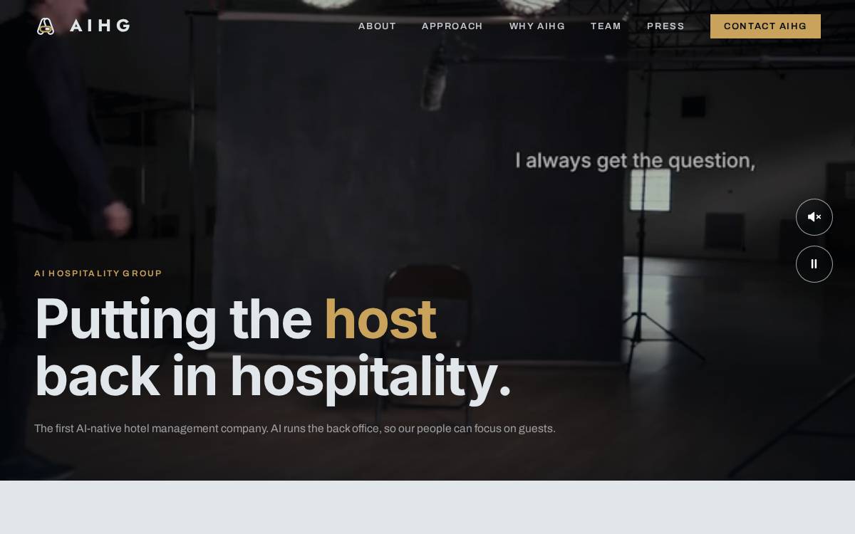 AIHG website preview