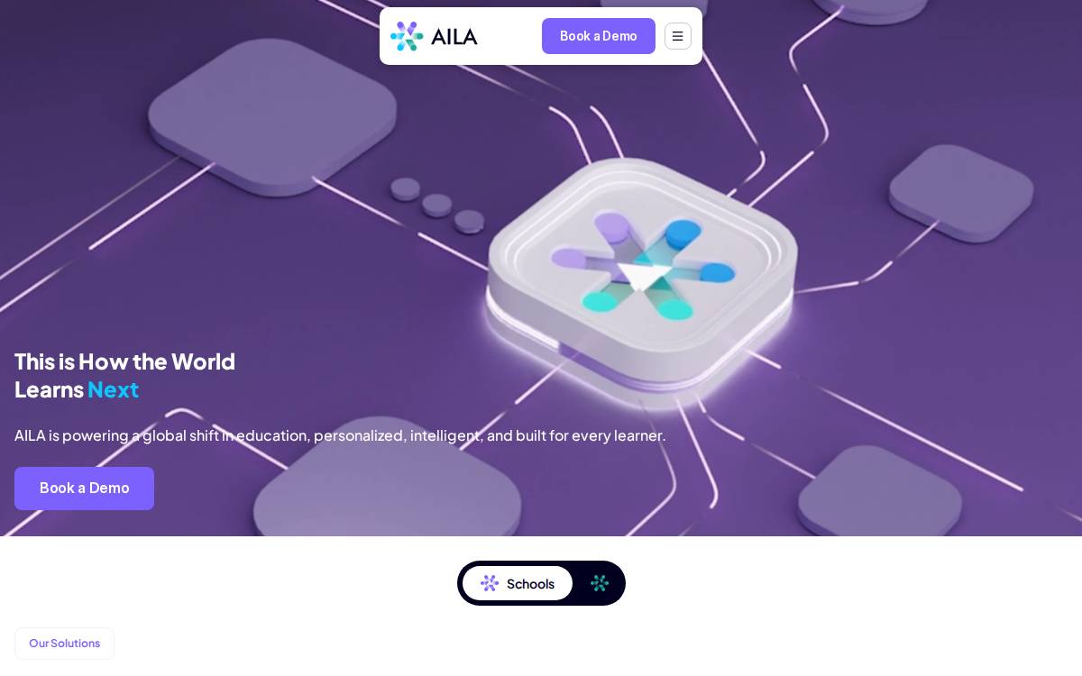 Aila website preview