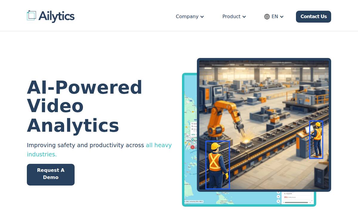 Ailytics Pte Ltd website preview