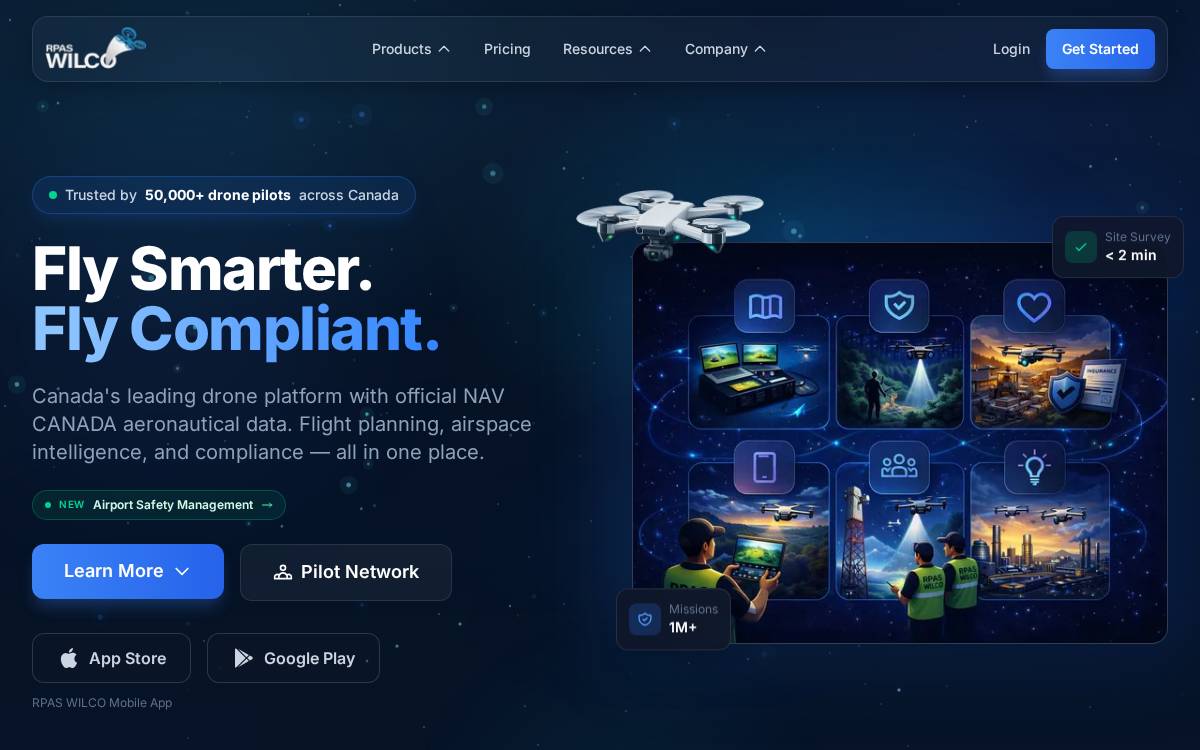 AIM Robotics website preview