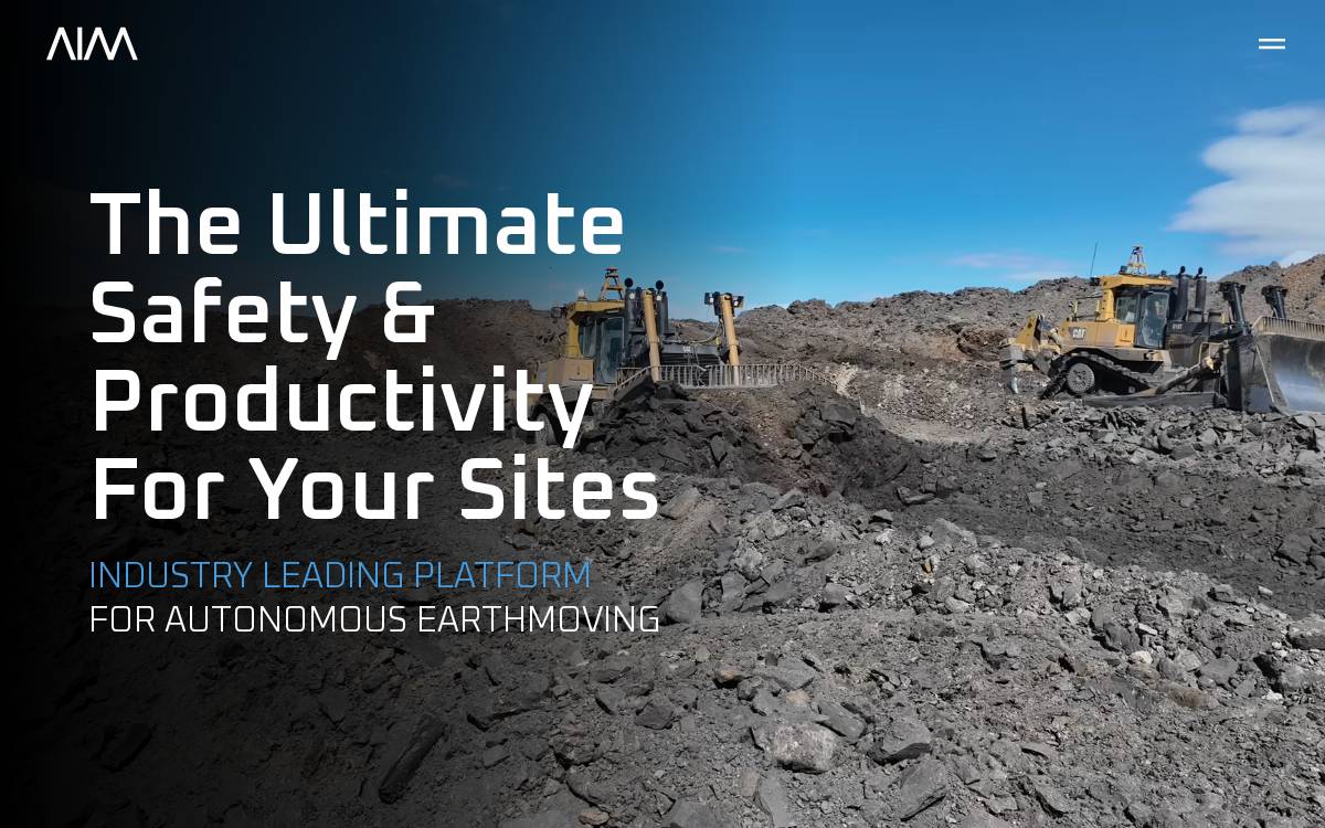 Planetary-scale earthmoving website preview