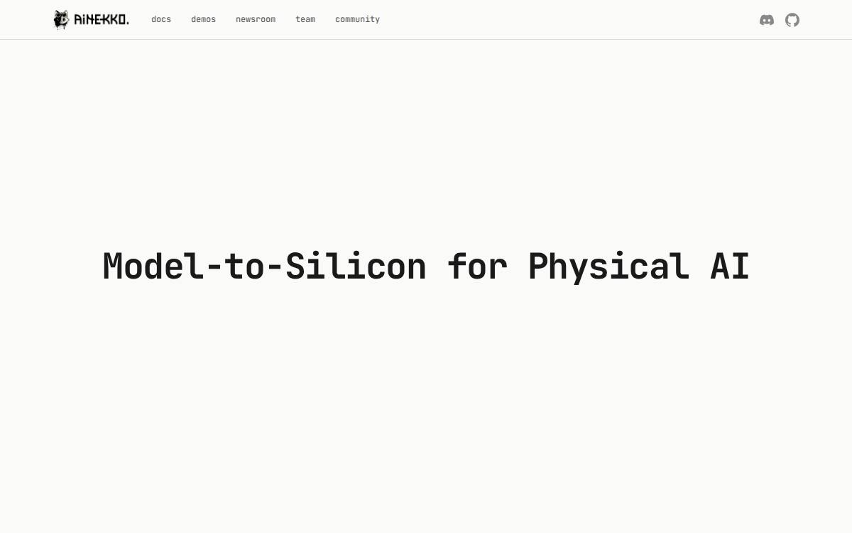 Ainekko website preview