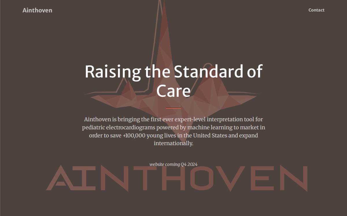 Ainthoven website preview