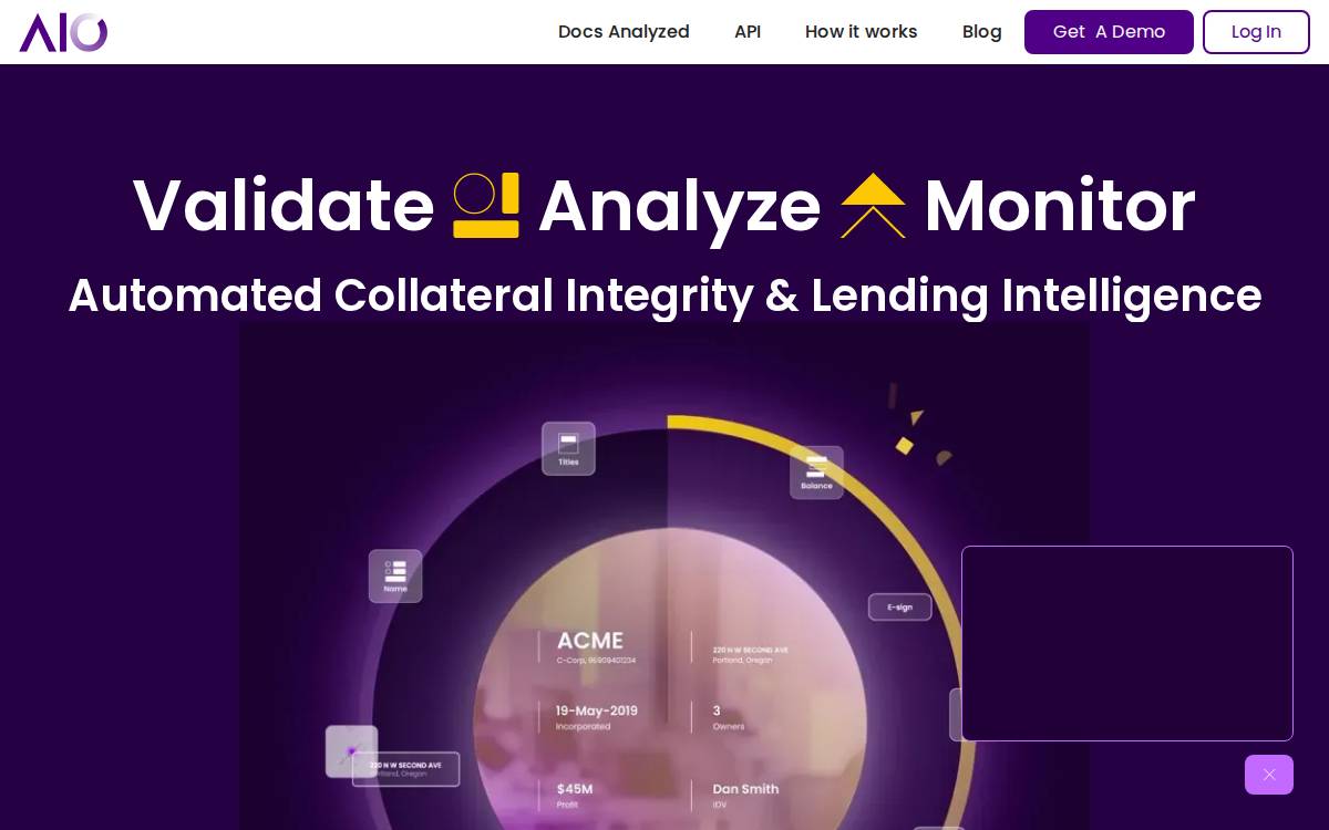 AIO website preview