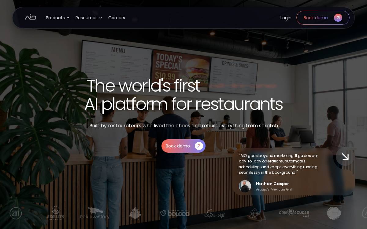 Aioapp website preview