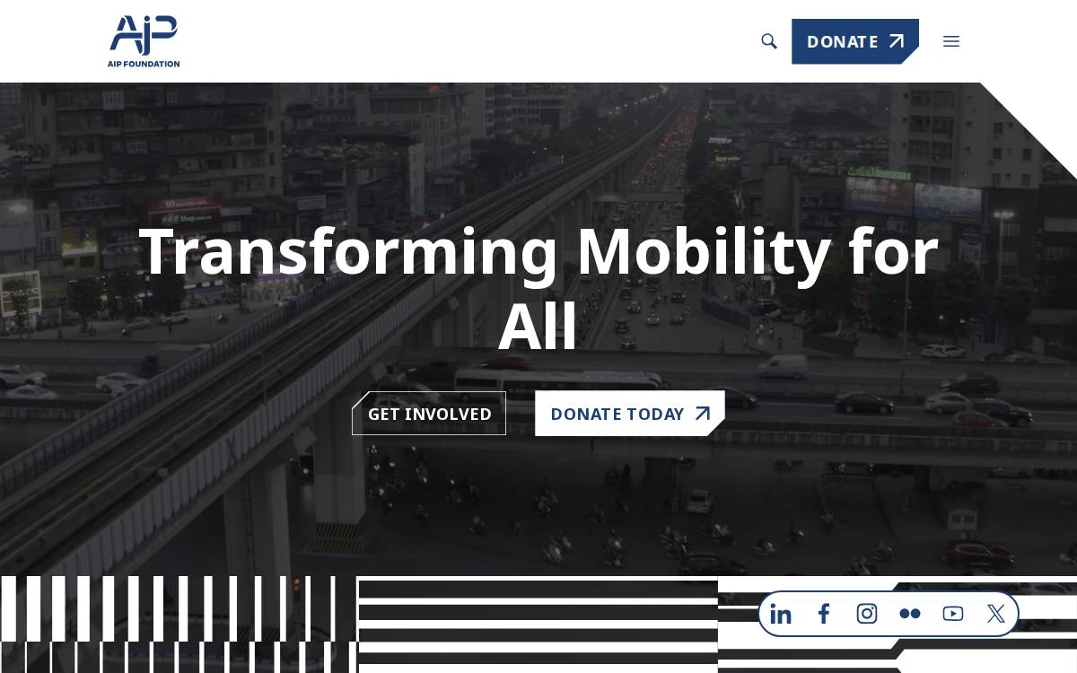 Aip Foundation website preview