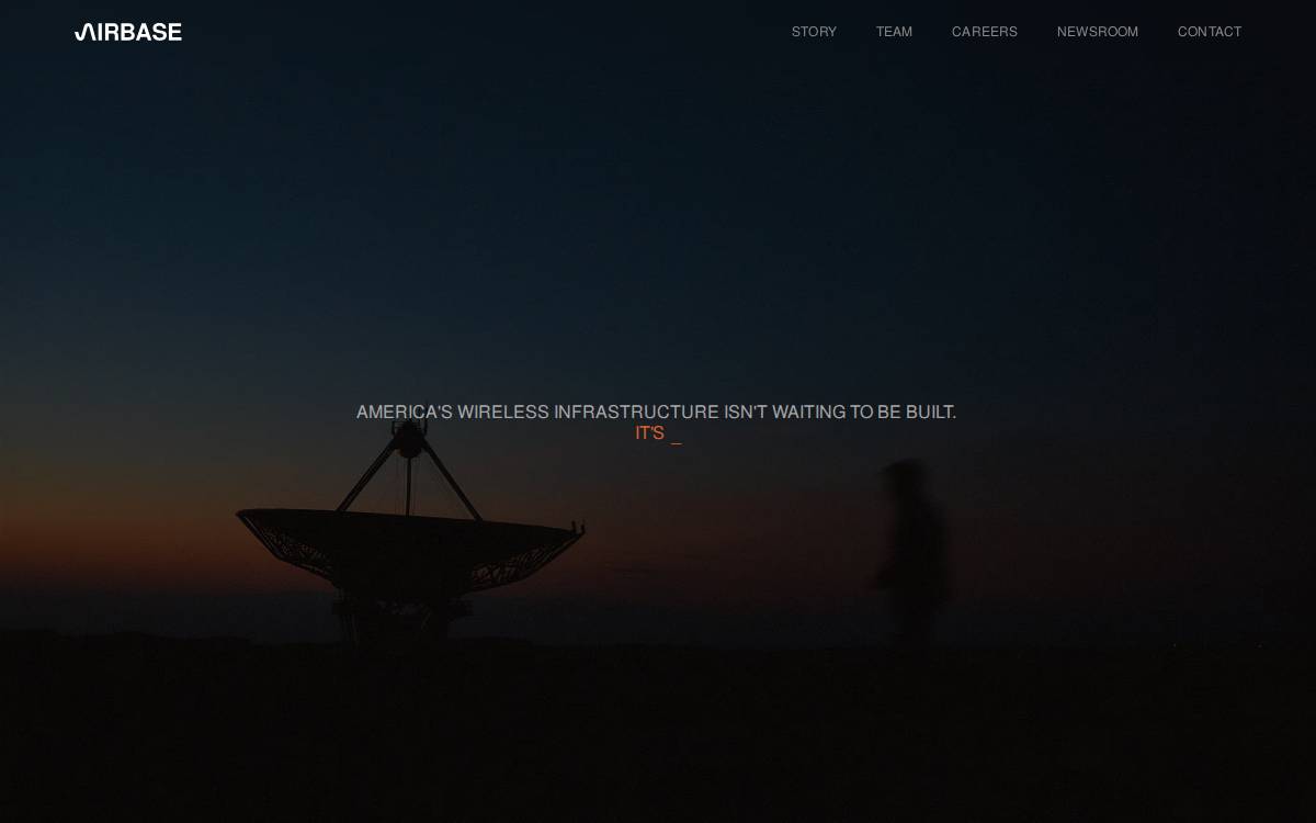 Airbase website preview