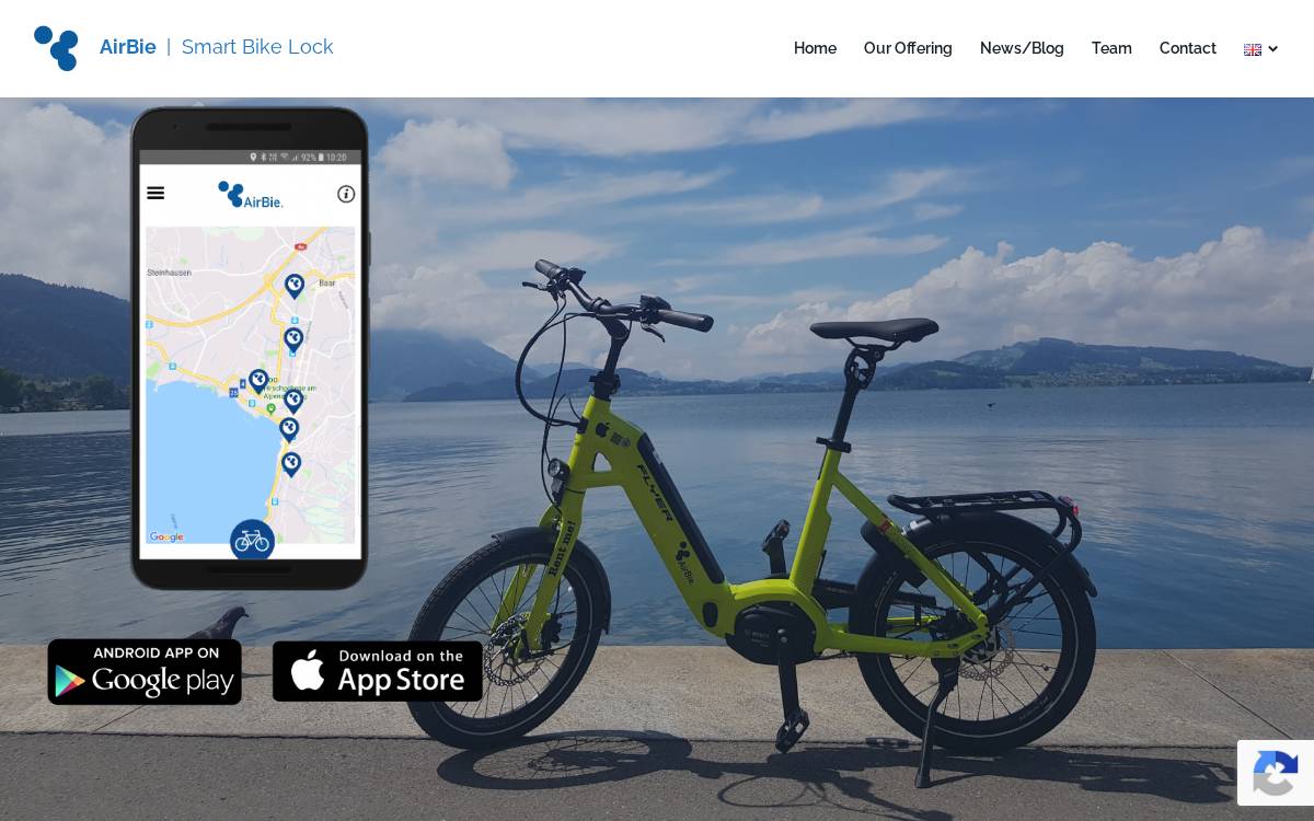 AirBie website preview