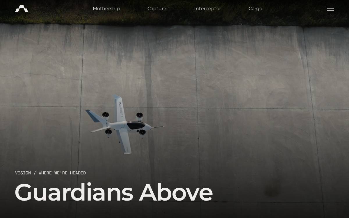Airbility website preview