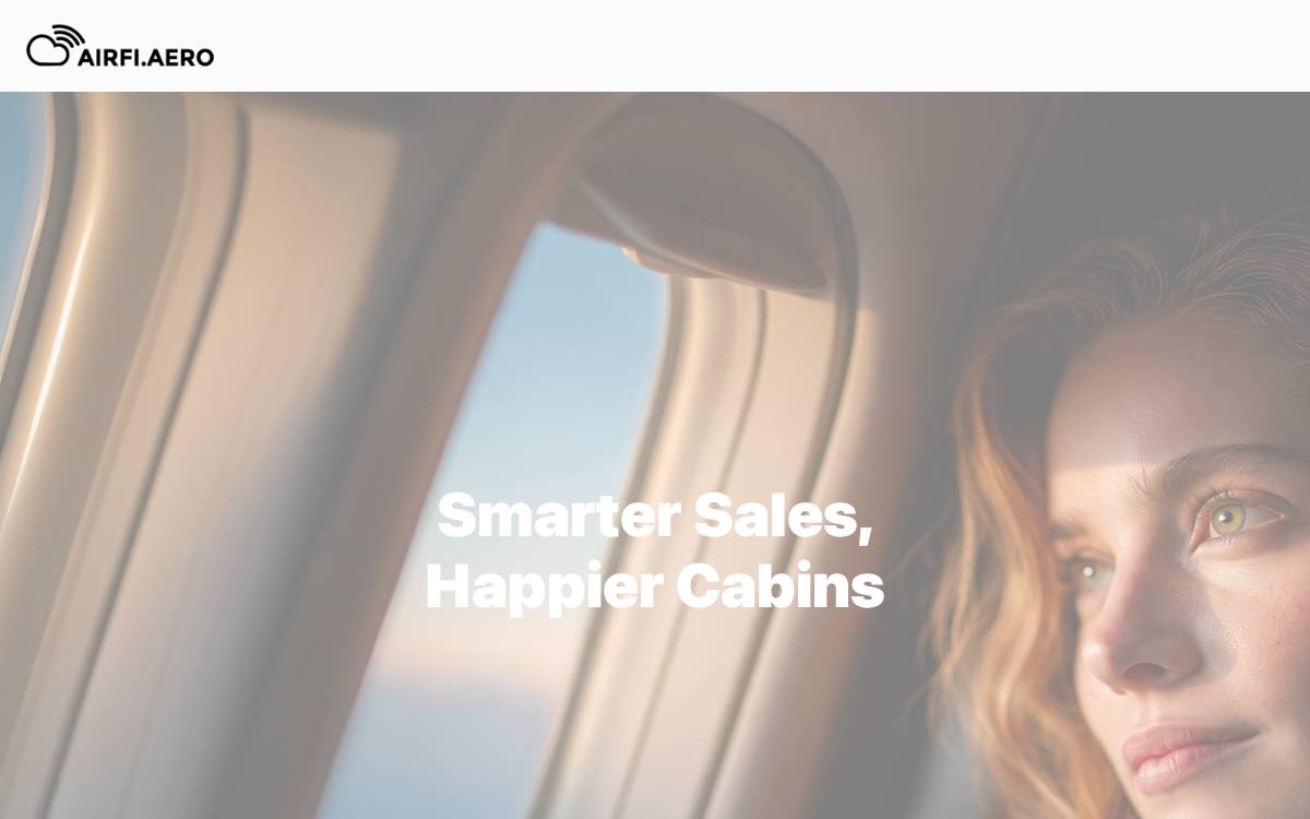 AirFi website preview