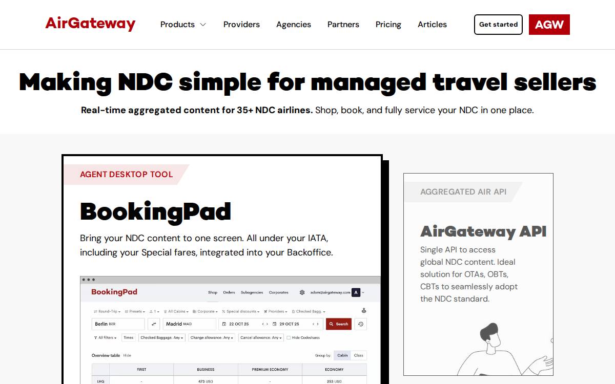 AirGateway website preview